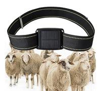 Smart Solar GPS Tracker per bovini e capre - Localizzatore di animali in tempo reale con app mobile, sentieri storici, design impermeabile, lunga durata della batteria, pezzo unico