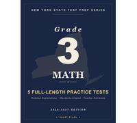 Smart Stars NYSTP New York Grade 3 Math: 5 Practice Tests with Detailed Answer Explanations