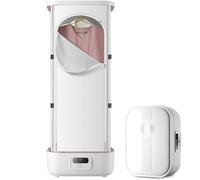 Smart Steam Dryer 900W, Asciugatrice A Vapore Con Telecomando Wireless E Funzione Aromaterapia, Armadio Pieghevole Portatile Per Asciugare E Stirare I Vestiti