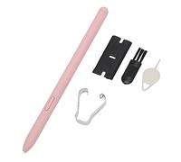 Smart Stylus, Penna Stilo Leggera Portatile di Dimensioni Accurate Plastica Durevole Lisciatura Ad Alta sensibilità con 5 Punte per la Scrittura (Rosa)