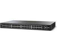 Smart Switch Cisco SF220-48 con 48 porte Fast Ethernet 10/100 più 2 uplink Gigabit Ethernet (GbE), protezione limitata a vita (SF220-48-K9-EU)