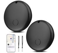 Smart Tag Android, localizzatore di chiavi Key Finder Compatibile con l'app Google “Trova il mio dispositivo” (solo Android), localizzatore Bluetooth per valigie, zaini, portafogli e borse, 2 pezzi