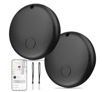 Smart Tag for Android, chiave finder KeyFinder compatibile con Google My Dispositivo Trova app (Android Solo), Tracker Bluetooth per valigie, zaini, portafogli, 2 pezzi