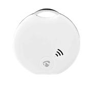 Nedis, SmartLife Tracker Bluetooth per oggetti con allarme acustico, Bianco