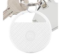 Smart Tag Tracker - 3,8x3,8cm Rotondo Bĺuetooth Anti Smarrimento Localizzatore | Trova Chiavi Borsa Valigia Animali Allarme 80dB Doppia Connessione ABS Portatile Bambini Cani Gatti