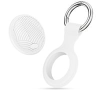 Smart Tag - Tracker Tag con Custodia Protettiva compatibile con Apple Dov'è App (Solo IOS), Impermeabile Localizzatori Bluetooth, Trova Chiavi per Cani/Valigia Batteria Sostituibile