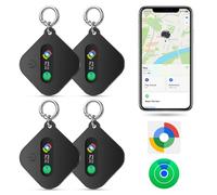 Smart Tag Trova Chiavi Compatibile con iOS Find My APP o Android Find Hub IP67 impermeabile batteria CR2032 sostituibile Bluetooth Tracker Finder per chiavi bagagli/borse/valigia/portafoglio
