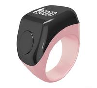 Smart Tasbih - Contatore digitale per preghiera con vibrazione e display, materiale ABS, batteria da 50 mAh per Android 5.1 e 10.0 o versioni successive, include Chargi (rosa)