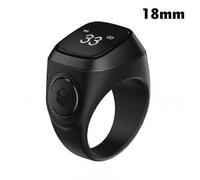 Smart Tasbih Tally Counter Ring Compatible with Muslims Zikr Digital Tasbeeh 5 Prayer Time Reminder Bluetooth