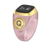Smart Tasbih Zikr Ring, sveglia digitale azan musulmani, contatore Tasbih Smart Ring - OLED digitale elettronico Tasbeeh contatore con vibrazione promemoria