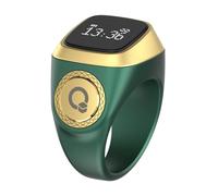 Smart Tasbih Zikr Ring, sveglia digitale azan musulmani, contatore Tasbih Smart Ring - OLED digitale elettronico Tasbeeh contatore con vibrazione promemoria
