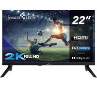 SMART TECH 22FN01V 3840x2160 3 porte HDMI TV LED, 22 ", Full-HD, Nero