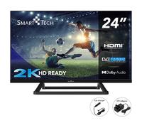 SMART TECH 24HN01V3CA TV LED, 24 ", Direct-LED, HD, Nero