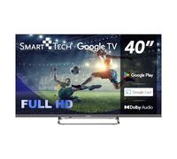 SMART TECH TV LED 40" (100 Cm) Full HD 40fg01v, Smart TV Google TV, HDMI, USB, Hevc, Dolby Audio, HDR