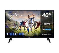 Smart Tech 40FH01K 40 Pollici Full HD Smart TV - Whale OS, HDR10, WiFi, Bluetooth, DVB-T2/S2/C, 3 HDMI, 2 USB, Dolby Digital Plus, VESA 200x200