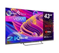 Smart Tech DLED 43″ 43FV02V Full HD HDR10 VIDAA Smart Bluetooth WiFi