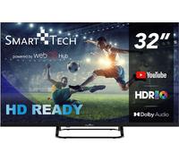 Smart Tech Smart TV 32 Pollici Display LED HD Ready Sistema Operativo WebOs colore Nero - 32HW01V