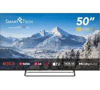 Smart Tech Smart TV 50 Pollici 4K Ultra HD Display LED Sistema Web OS DVBT2/C/S2 Classe E colore Nero - 50UW02V