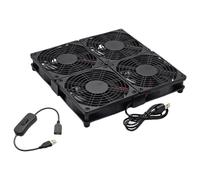 Smart Thermal Management Device For Routers And Computers, Plug and Play USB Cooling Fan With Efficient Heat Dissipation And LED Illumination, Quiet a