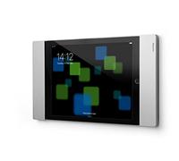 smart things s11 s sDock Fix Air - Supporto da parete richiudibile e base di ricarica per installazione permanente per Apple iPad (2017), Pro 9,7", Air 1+2, iPad (2018), colore: Argento
