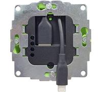 Smart things S24L/A sCharge 12W - Alimentatore di rete da incasso con cavo di collegamento a 8 pin, colore: Argento