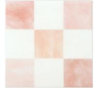 Smart Tiles Piastrelle Adesive, Scacchiera Rosa e Bianco, 19,69x19,69 cm