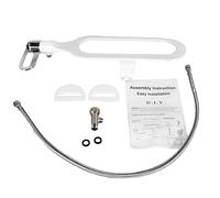 Smart Toilet Bidet Sprayer, Strumento autopulente non elettrico, regolabile a pressione, 16,94 x 4,73 x 2,76 pollici, Toilet Attachment for College Dorms, Home, School, Hotel Bathrooms