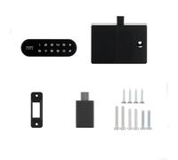 Smart Touch Lock Digitale per Archivio E Armadio Uso Con Tastiera Retroilluminata Password 10-Digit e Pubblico Privato Modalità Interruttore (Orizzontale)