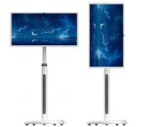 Smart Touchscreen Rolling TV da 32 pollici con display mobile e touch capacitivo a 10 punti, ideale per l'intrattenimento domestico e familiare