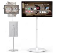 Smart Touchscreen Rolling TV da 32 pollici con display mobile e touch capacitivo a 10 punti, ideale per l'intrattenimento domestico e familiare