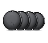 Smart Tracker Tags-4 Pack per Android (non iOS o Huawei), batteria sostituibile, ricerca oggetti per bagagli, zaino, chiavi