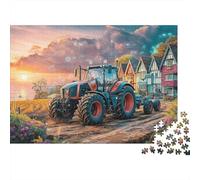 Smart Tractor Farming Puzzle Da 1000 Pezzi Digital Agriculture Style Ottimo Regalo Per Bambini E Adulti 52x38cm/1000pcs