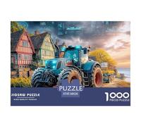 Smart Tractor Tech Quality Paper Material Futuristic Farm Vehicle Excellent Hobby for Quiet Time, Weekends And Holiday Relaxation 38x26cm/1000pcs