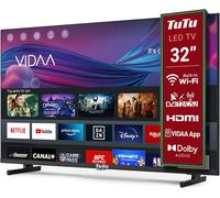 Smart TV 32 Pollici Televisori Con Wi-Fi Triplo Tuner DVB-T/T2, DVB-C DVB-S/S2