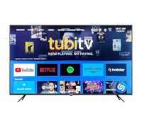 SMART TV 43" Pollici QLED Full Screen, Android 14, Netflix, Prime Video, Youtube, Google Play - Bluetooth, Usb Support, 3D, Dolby Digital - Telecomando e Staffe, Senza Cornice Effetto Cinema
