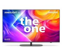 Smart TV 65 Pollici 4K QLED Titan OS Ambilight Nero 65PUS9010 The One Philips