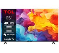 Smart TV 65 Pollici 4K Ultra HD Display LED Sistema Google TV Dolby Audio Classe E colore Nero - 65P655