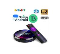 Smart TV H96 MAX Android 13.0 Rockchip RK3528 2.4G/5G WiFi 6 Bluetooth 5.0 Set-top box Lettore multimediale Netflix 4+32GB Media box