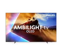 Philips Ambilight 55OLED770 4K OLED Smart TV - Display 55’’ con processore P5 AI Perfect Picture Ultra HD, Titan OS, Dolby Vision e Atmos Sound - Funziona con Alexa e Google