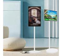 Smart Tv Portatile Da 27 Pollici | Monitor Touchscreen 1080p, Che Integra Tv, Mirroring Dello Schermo Del Computer, Adatto Per Uso Domestico E Commerciale Come Display Pubblicitario. 8+128GB