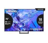 Smart TV Samsung UE75DU8570UXZT Crystal UHD 4K, Smart TV 75" Processore Crystal Processor 4K, Slim Look Design, Q-Symphony e OTS Lite, Compatibile con Bixby, Alexa e Google Assistant, Titan Gray 2024