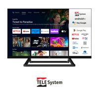 Telefunken 28000257 TV 61 cm (24'') HD Smart TV Wi-Fi Nero 180 cd/m² Telefunken