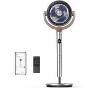 Smart Ventilatore a Piantana Silenzioso 20Db, Oscillazione a 120° + 120°, Ventil