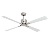 Smart Ventilatore Telecomando Dc Ventola Neo 132cm Opaco Cromo Bianco Grigio