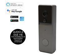 smart videocitofono wifi video campanello 1080p esterno con sensore audio 2 vie