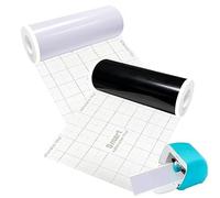 Smart Vinyl Permanent per Cri-cut Joy, 14x200+200CM Bianco Vinile adesivo intelligente, pellicola per plotter autoadesiva per tazze, automobili, striscioni, decorazioni fai da te