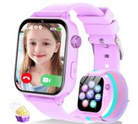 Smart Watch 4G - Smartwatch per bambini con GPS, per ragazzi e ragazze dai 4 ai 12 anni, con videochiamata, chat, modalit otocamera SOS, sveglia, giochi, app per genitori, orologio touch per