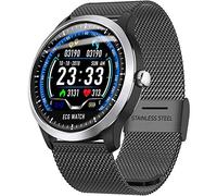 Smart Watch Bluetooth Cardiofrequenzimetro, ECG PPG Fitness Tracker, Monitoraggio della pressione sanguigna e dell'ossigeno, IP68 impermeabile, Activity Tracker per il monitoraggio della salute