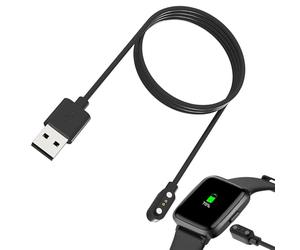 Smart Watch Charger | 2 Pin Magnetic Smart Watch Charging Cable | Universal Magnetic USB Charger 60 cm | Fast Charging Cord with Strong Suction for HW 12 16 Smartwatch Accessories Travel Home