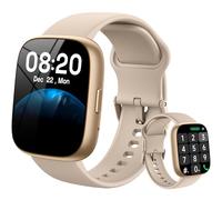 Smart Watch con Alexa e chiamata Bluetooth, touch screen HD da 1,8 pollici, fitness tracker con cardiofrequenzimetro/monitoraggio del sonno, standby di 30 giorni, oltre 120 modalità sportive